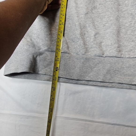 H&M Empire State New York 1986 Cawl Neck Gray Pullover Hoodie Unisex Sweater XS - Picture 10 of 15